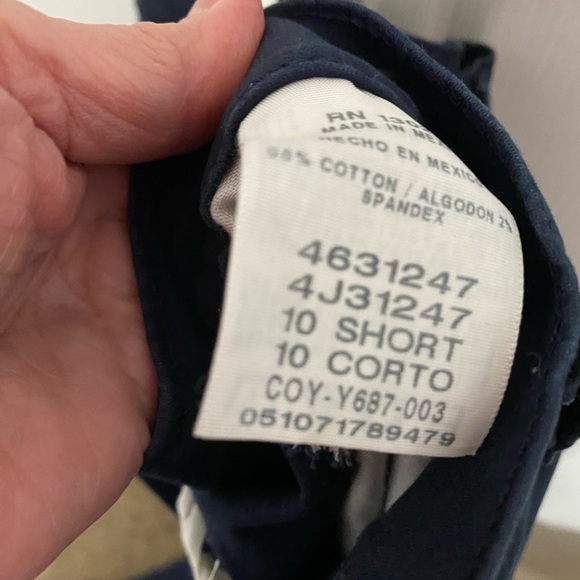 Navy Blue Lee All Day Pants - Picture 5 of 5